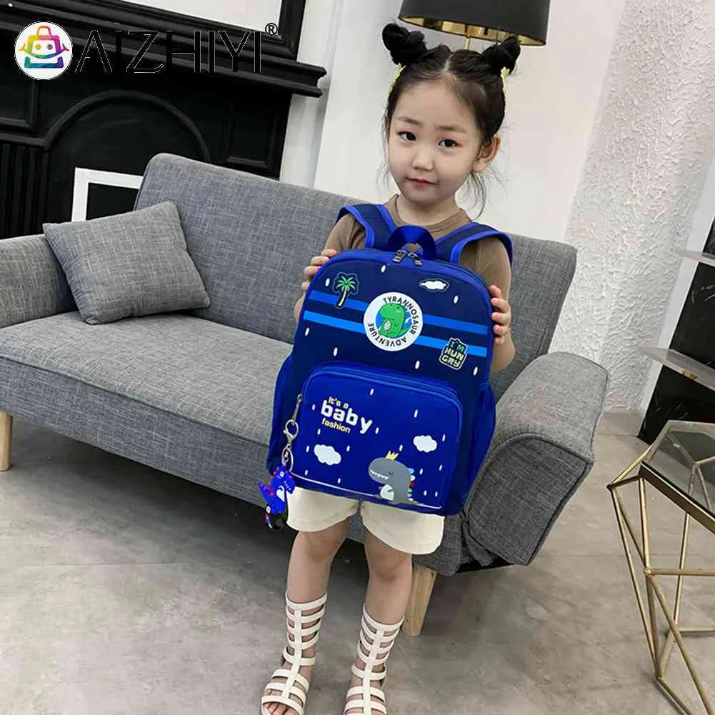 Children Schoolbag Animal Cartoon Dinosaur Nylon Comfortable Fashionable