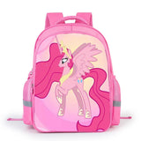 Girls' My Little Piny School Bag, Pink BookBag 16 inch