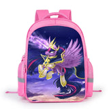 Girls' My Little Piny School Bag, Pink BookBag 16 inch