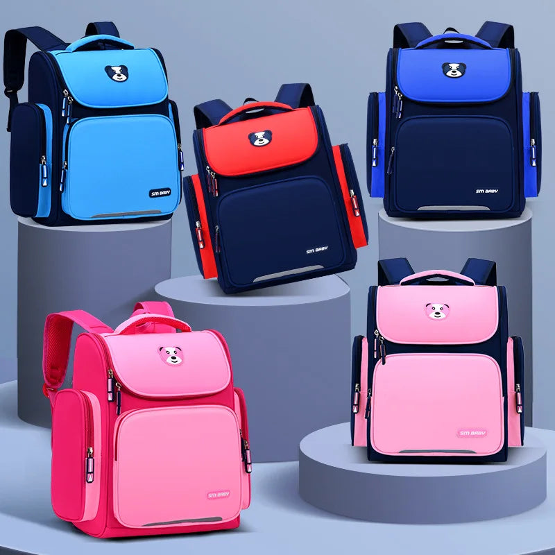 Children Schoolbags Boy Girl Primary School Student Shoulder Kids Nylon Backpack