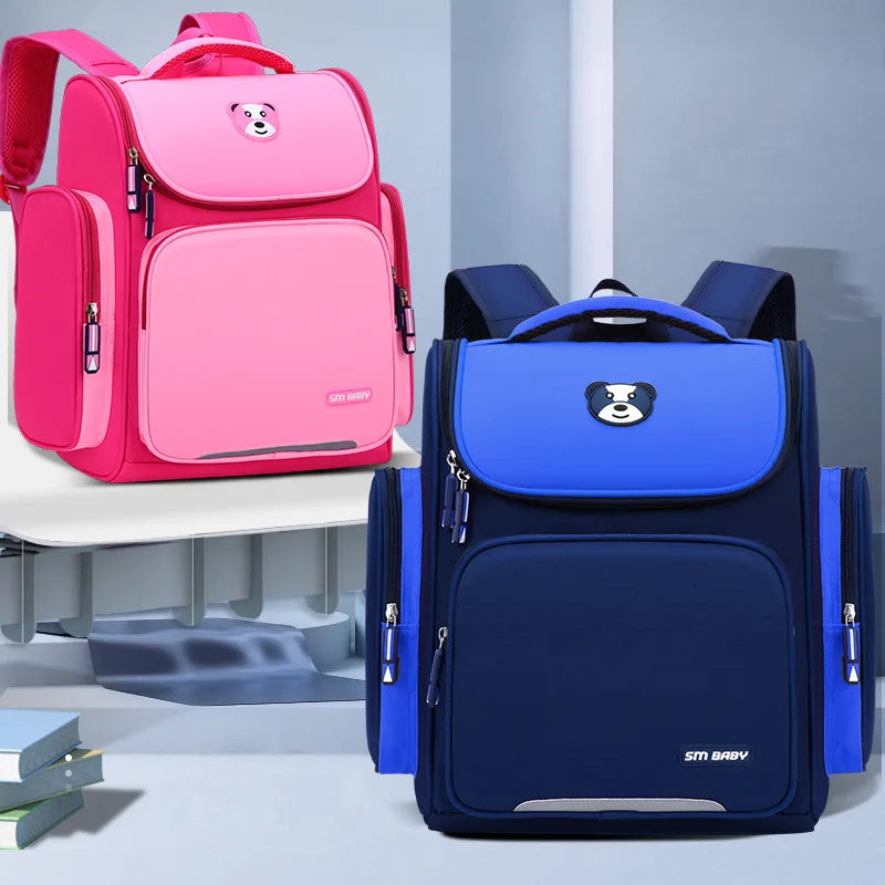 Children Schoolbags Boy Girl Primary School Student Shoulder Kids Nylon Backpack