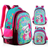 Cartoon Princess Waterproof School Bag for Girls