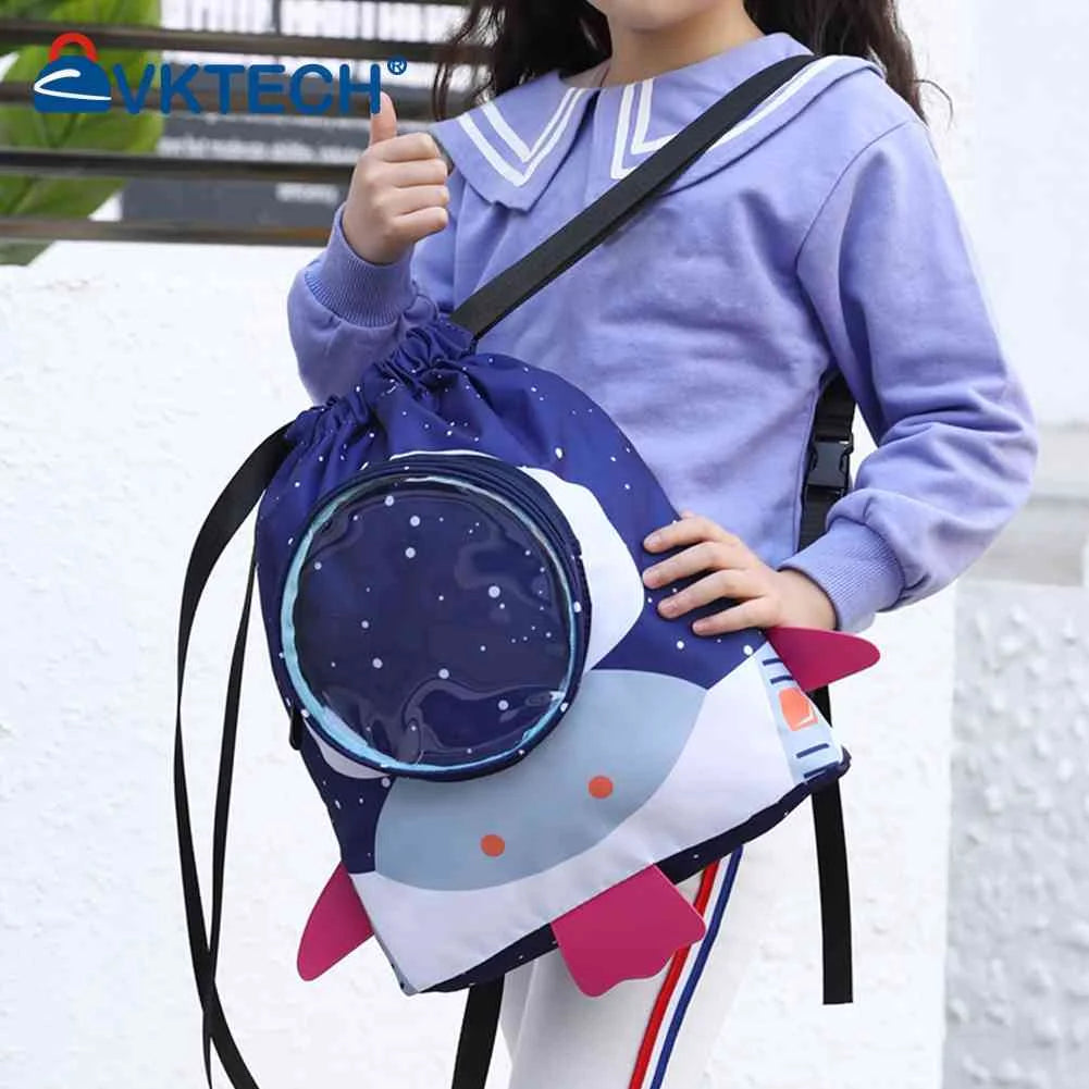 Kids Waterproof Swimming Backpack Adjustable Schoolbag