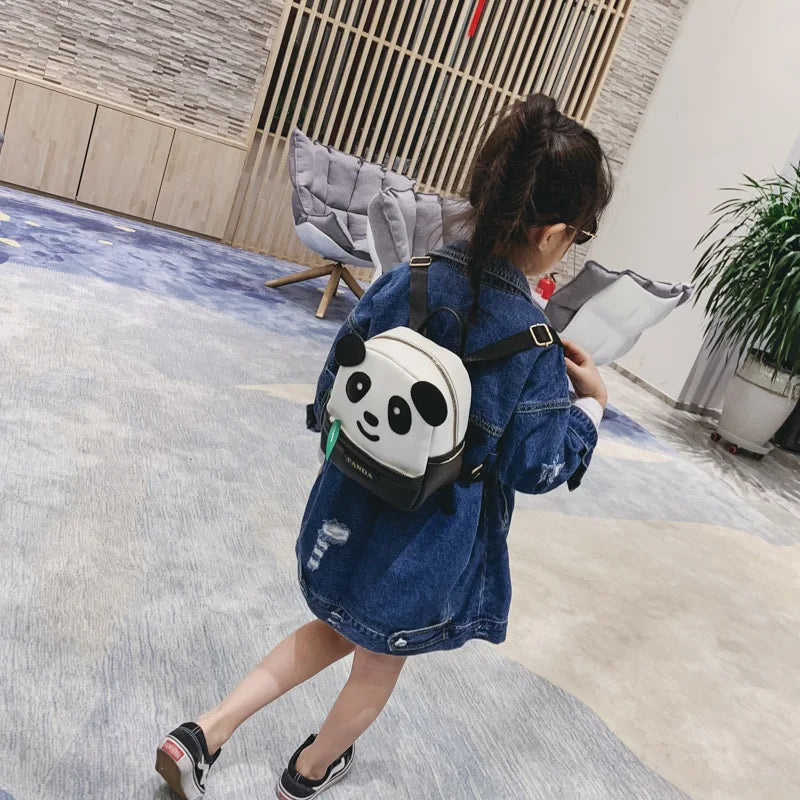 3D Panda School Bag Backpack for Girls