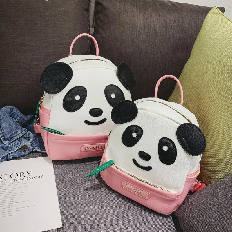 3D Panda School Bag Backpack for Girls