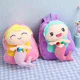 Kids Kindergarten School Bag Boys Girls Cartoon Toddler Backpack Plush