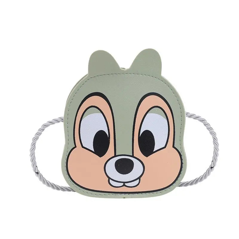 Cartoon Printed Mini Plush Backpack for Kids, Kindergarten Boys and Girls