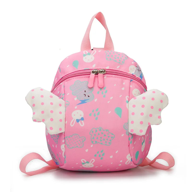 Kids School Bag Anti-lost Baby Backpack Canvas Backpack