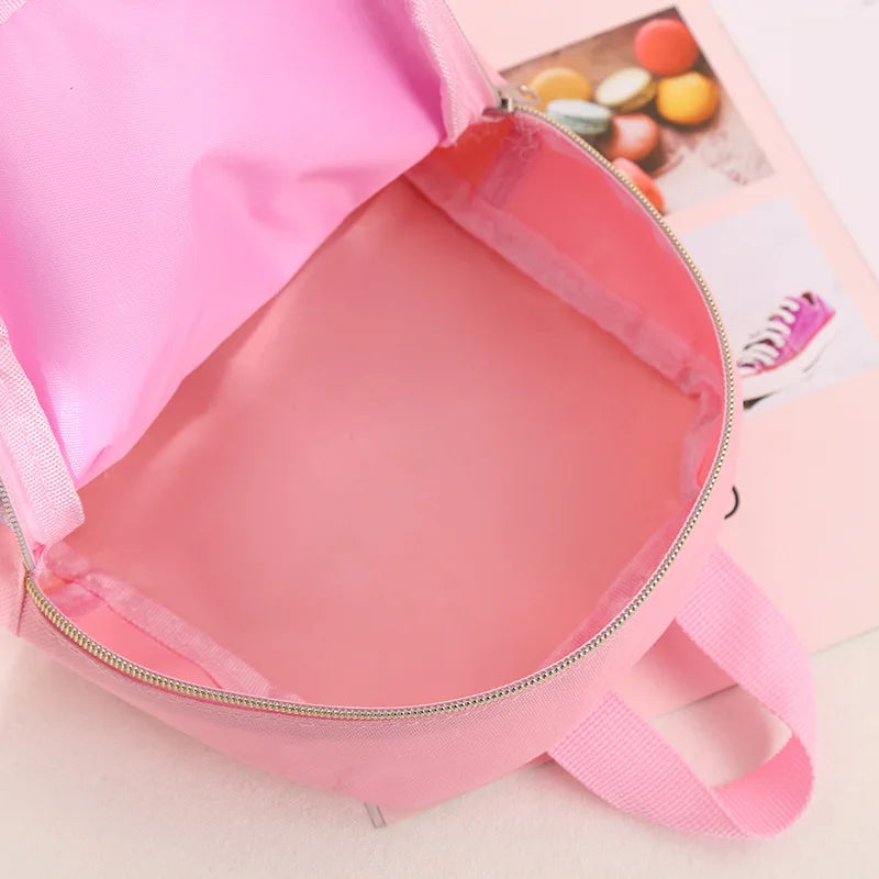 Cartoon Rabbit Ear School Bags for Kids Girl School Backpack