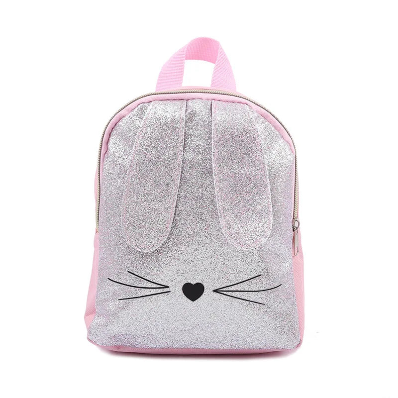 Cartoon Rabbit Ear School Bags for Kids Girl School Backpack