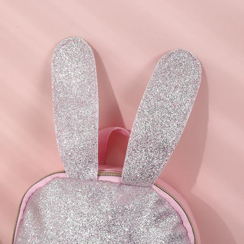Cartoon Rabbit Ear School Bags for Kids Girl School Backpack