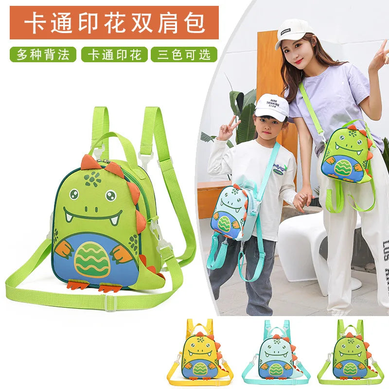 Kindergarten Dinosaur School Bag Backpack for Boys and Girls