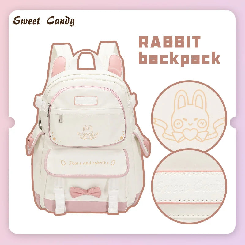 Teenagers Girls School Backpack with School Supplies