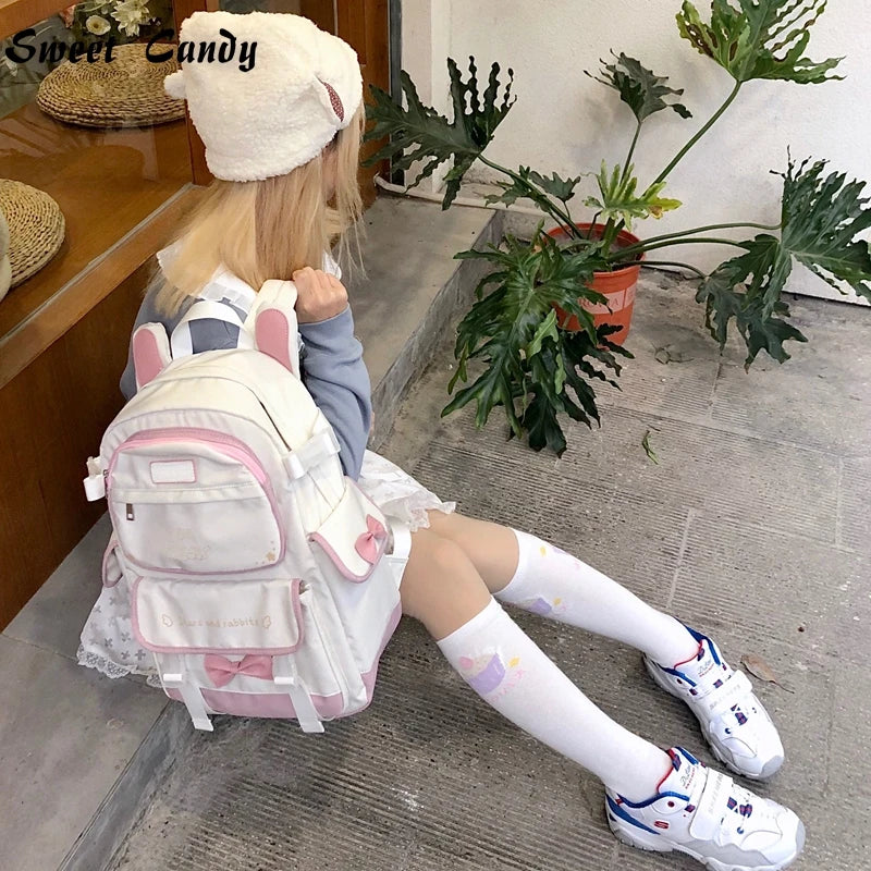 Teenagers Girls School Backpack with School Supplies