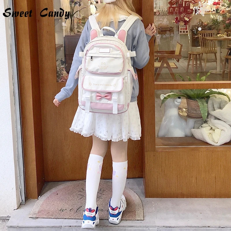 Teenagers Girls School Backpack with School Supplies