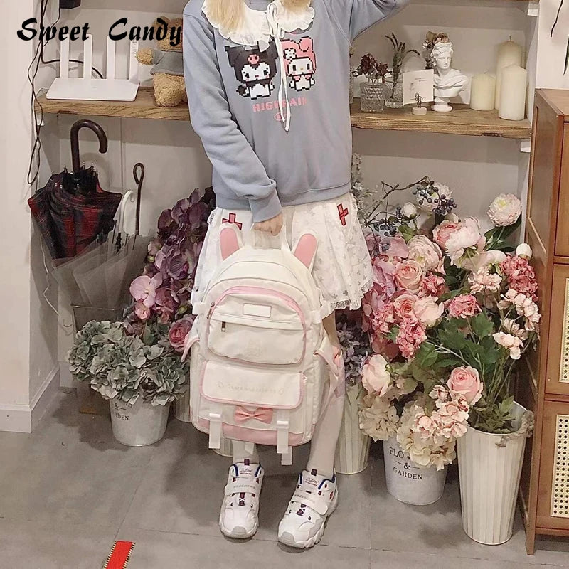 Teenagers Girls School Backpack with School Supplies