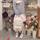 Teenagers Girls School Backpack with School Supplies