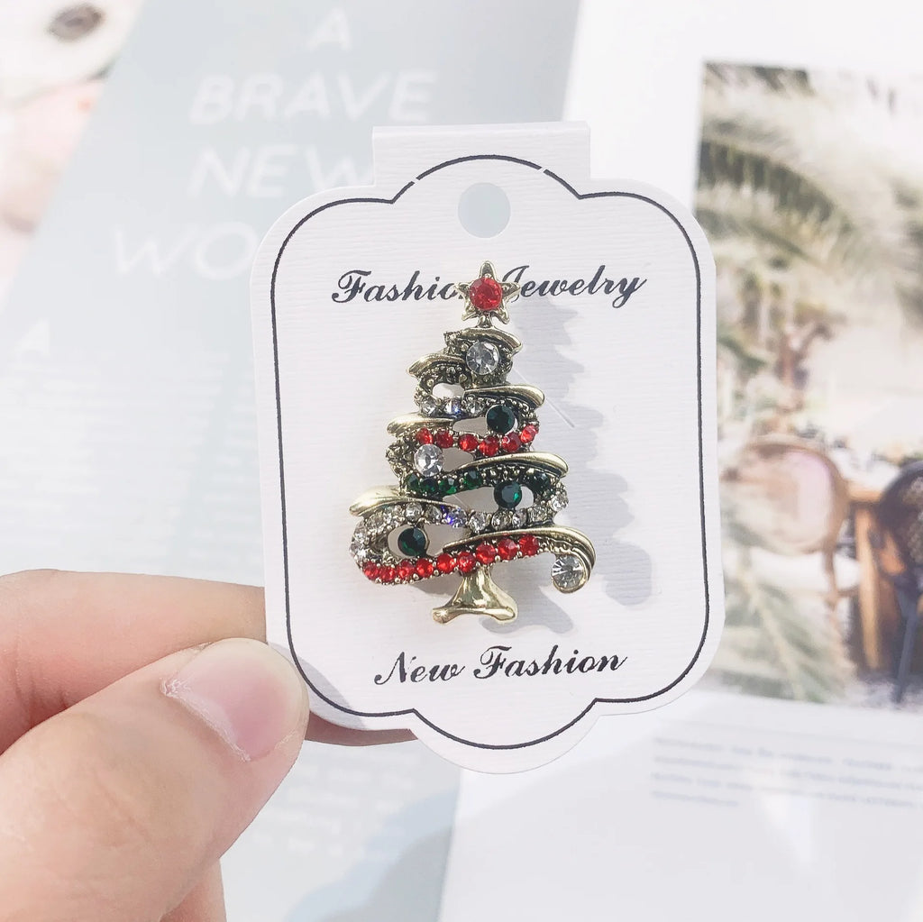 Christmas Tree Year Cartoon Little Gift Coat Bag Accessories