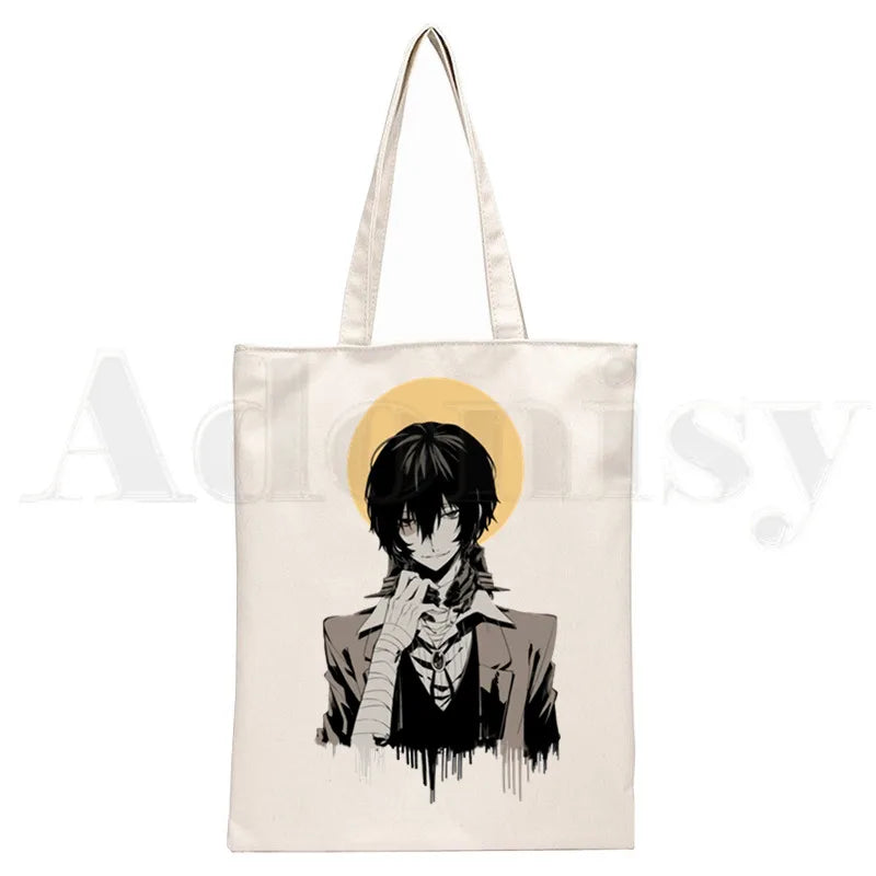 Chuuya Nakahara Bungou Stray Dogs Anime Handbag Women Canvas Bag