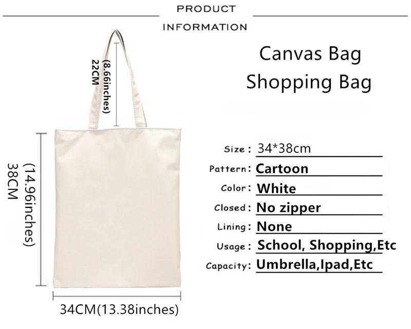 Chuuya Nakahara Bungou Stray Dogs Anime Handbag Women Canvas Bag