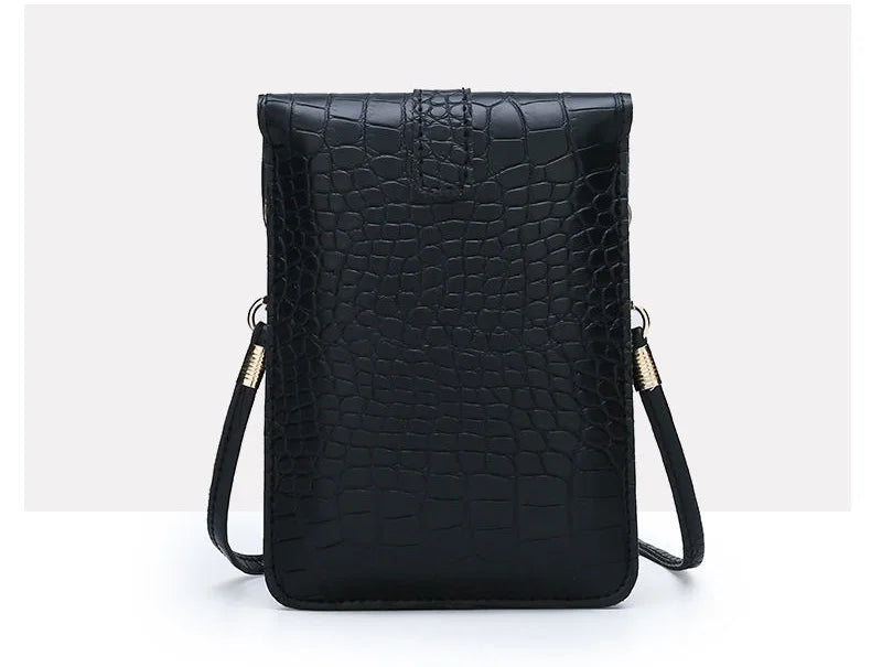 Chuwanglin Mini Crocodile Leather Clutch Purses Handbag