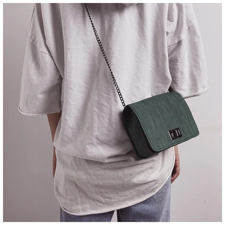 Chuwanglin Small Shoulder Bag Crossbody Handbag Chain Flap Female Hand Bag
