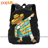 Cinco De Mayo Poncho Sombrero 3D Printing School Sport Bag