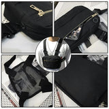 Hip-Hop Utility Chest Bag Men Crossbody Streetwear Vest Tactical Pouch