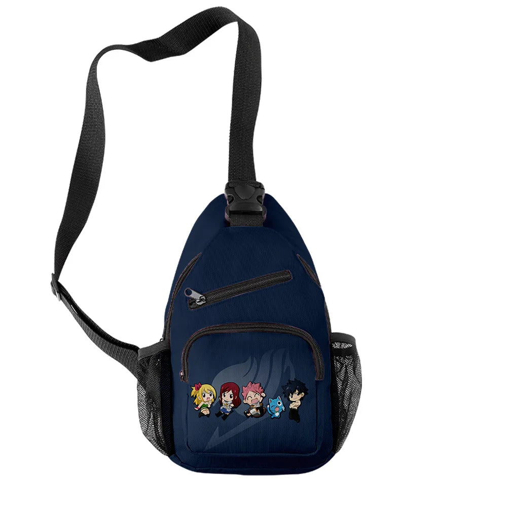 Funny Anime Fairy Tail 3D Boys/Girls Chest Bag