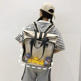 Classic ItaBag Shoulder Backpack Transparent Soft Clear Ita Bag