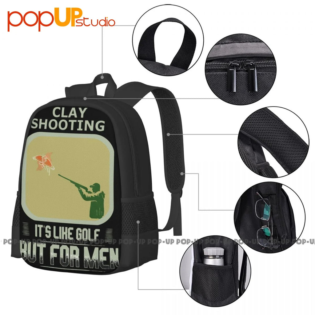 Clay Shooting Golf Bag Large Capacity Swimming Bag