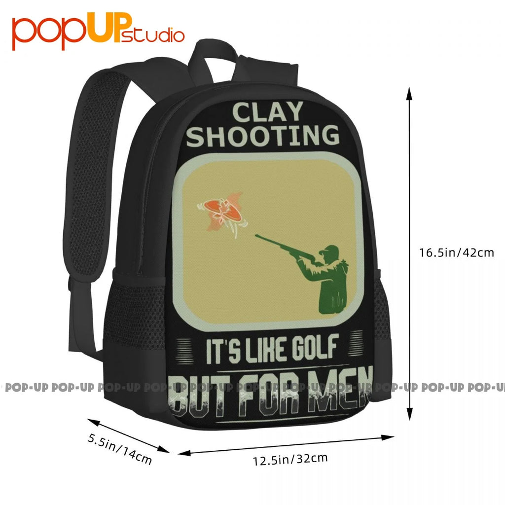 Clay Shooting Golf Bag Large Capacity Swimming Bag