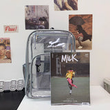 Clear Bag Stadium Approved PVC Transparent Backpack