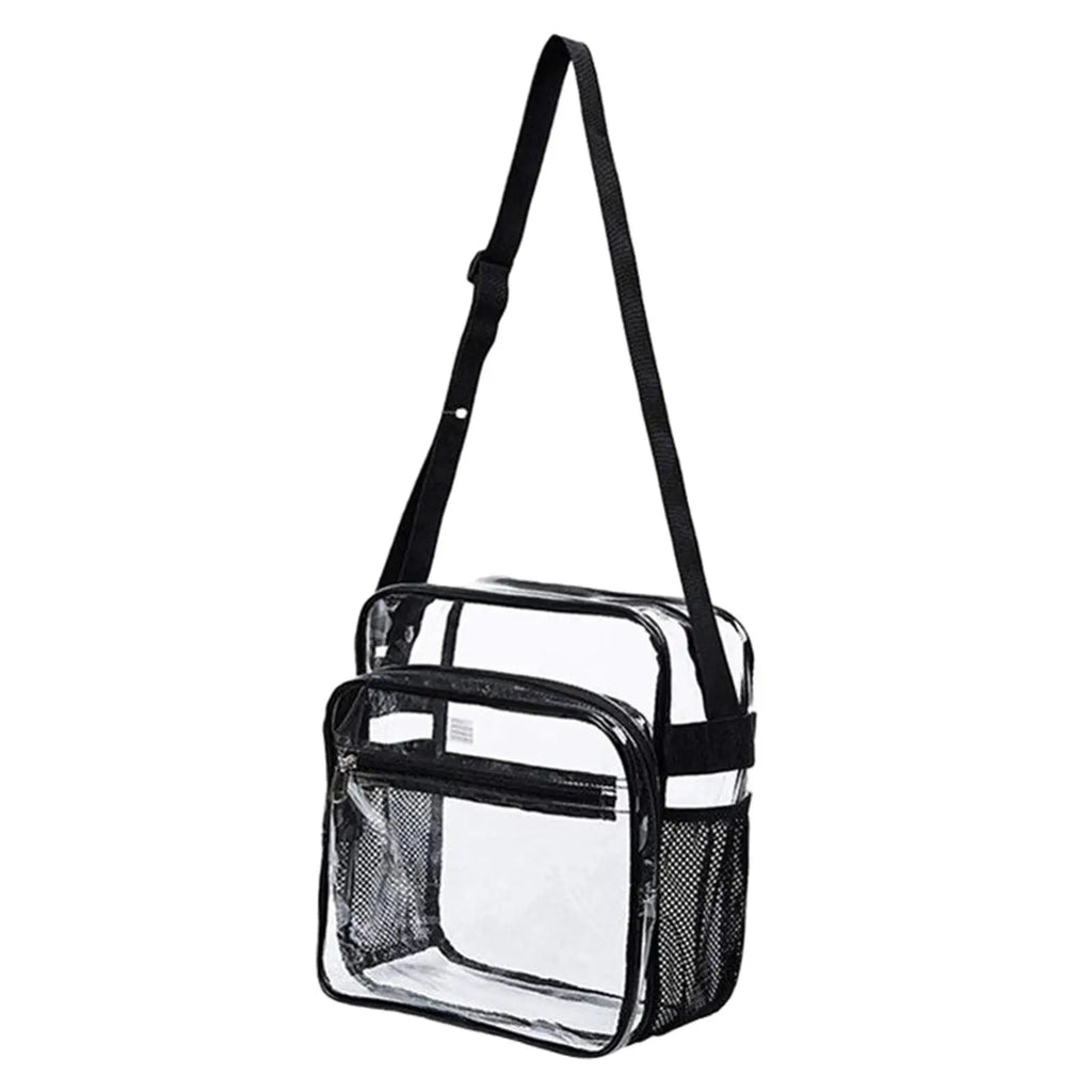 Clear Crossbody Bag for Work & Travel - Men & Women