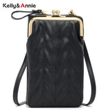 Small Shoulder Phone Bag Diamond Lattice Crossbody Handbag Purse