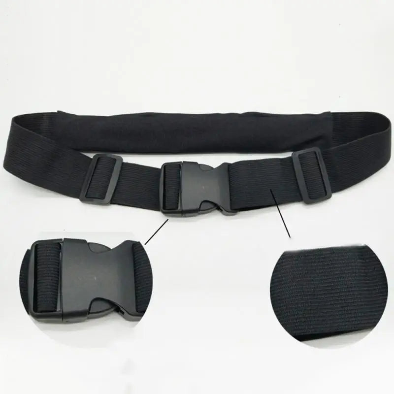 Invisible Elastic Waist Bag Sports Classic Solid Unisex