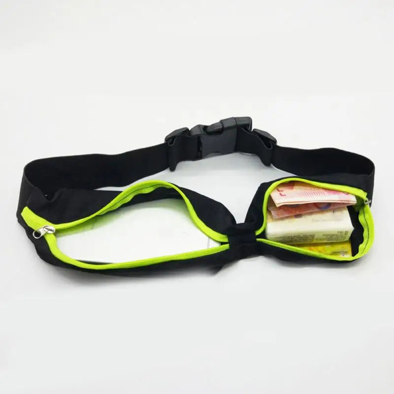 Invisible Elastic Waist Bag Sports Classic Solid Unisex
