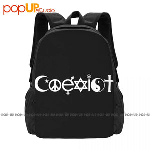 Coexist Religion Gym Bag Large Capacity Training Backpack