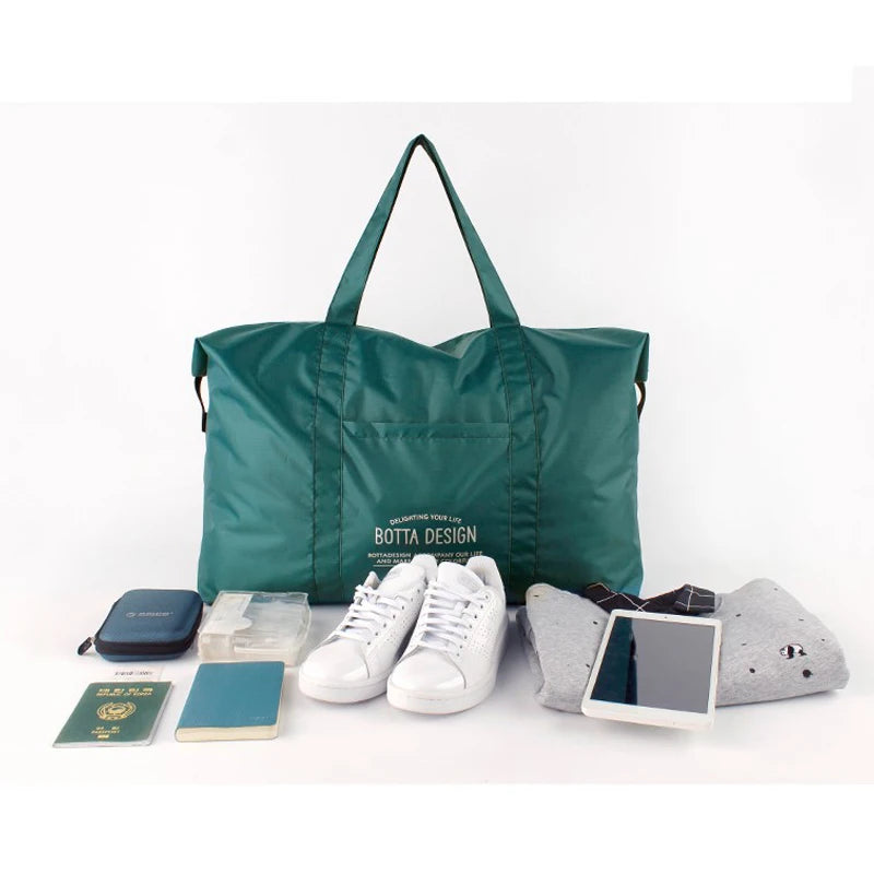 Foldable Travel Tote Bag for Women Waterproof Handbag Big Capacity