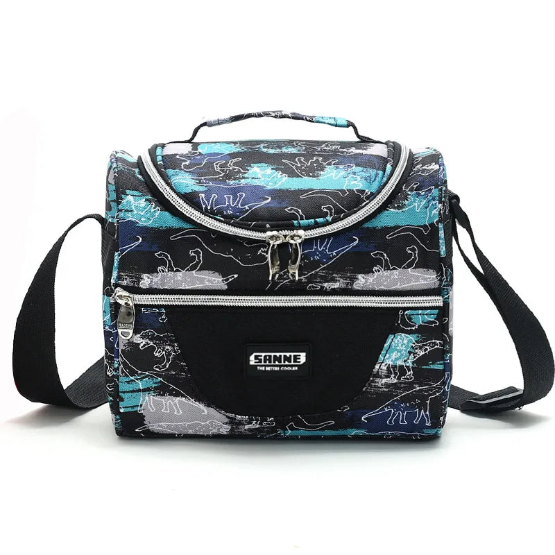 Casual Lunch Bag Portable Children Lunch Bag Outdoor Picnic Food Storage