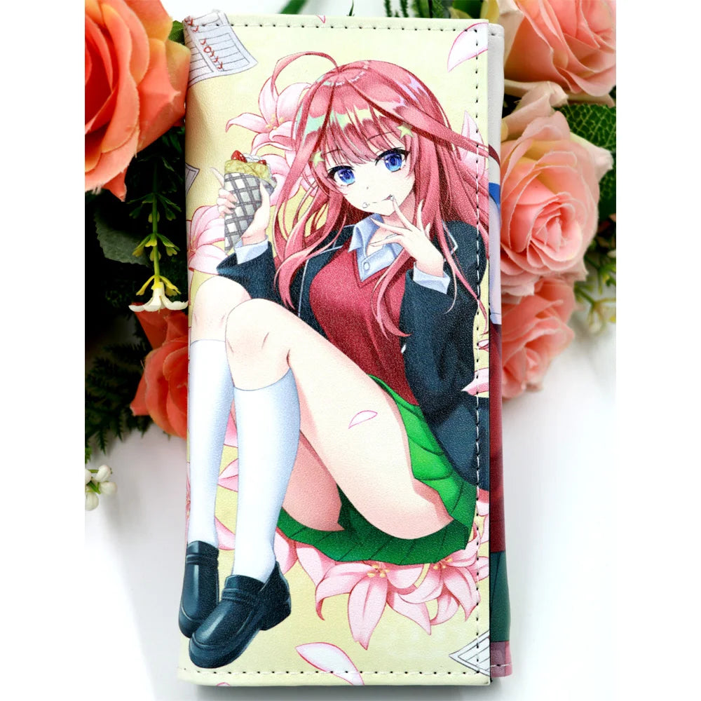 Anime Quintessential Quintuplets Itsuki Long Clutch Wallet