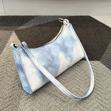 Colorful Women's Shoulder Bag Casual Pu Leather Underarm Bags