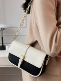 Women's Chain Underarm Shoulder Bag Crossbody Pu Leather