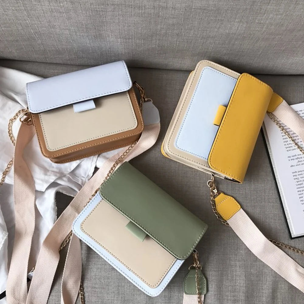 Leather Crossbody Bags For Women Travel Handbag Shoulder Messenger Bag