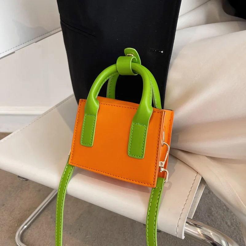 Mini PU Leather Crossbody Bag for Women Shoulder Bag