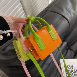 Mini PU Leather Crossbody Bag for Women Shoulder Bag