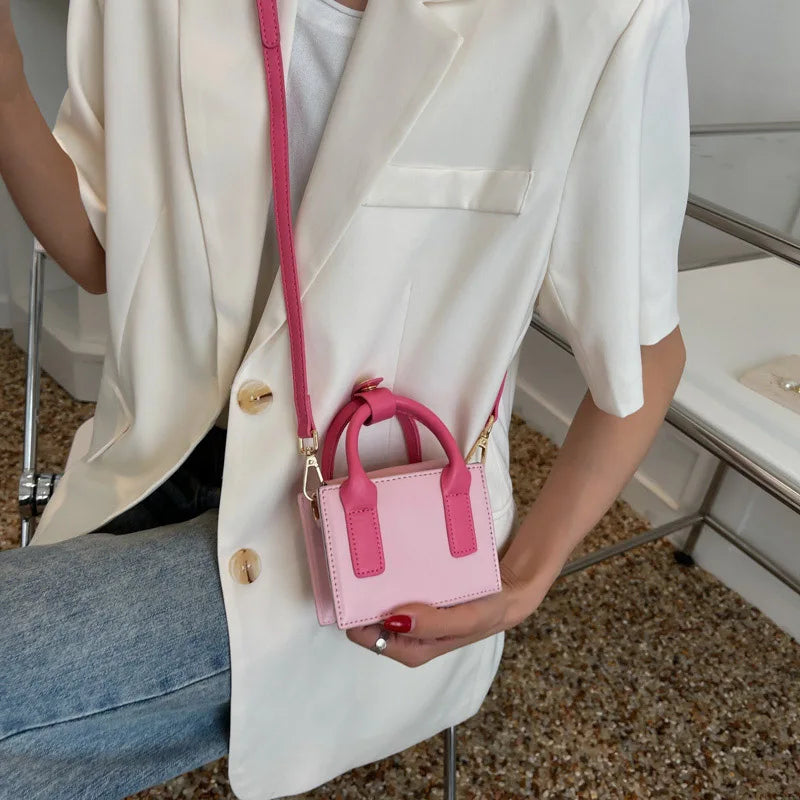 Mini PU Leather Crossbody Bag for Women Shoulder Bag