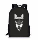 Cartoon Dog Pattern School Bags for Boys Waterproof Mochila
