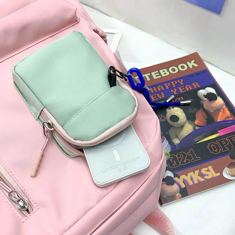 Colorful Women Backpack for School & Travel