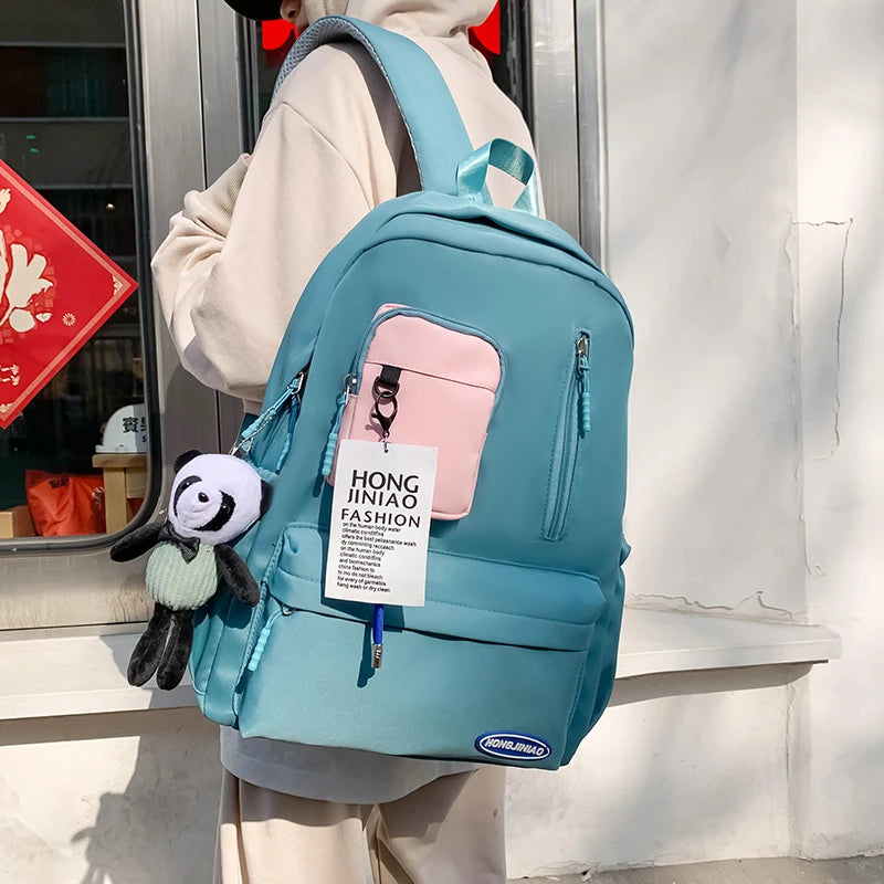 Colorful Women Backpack for School & Travel
